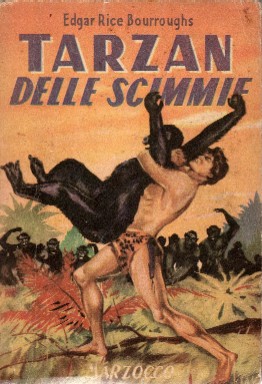 copertina di un volume della collana I Libri di Tarzan