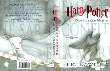 copertina di Harry Potter e i doni della morte