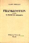 copertina di Frankenstein ovvero il Prometeo Moderno