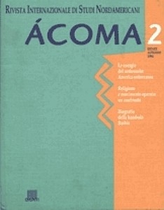 copertina di Ácoma, rivista internazionale di studi nordamericani 2